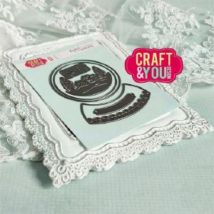 Craft and You - Dies - Snow globe Outlet Amazing Pice