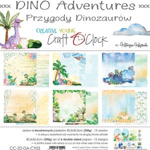 Craft O'Clock - Dino Adventures  - Paper Pack -  12 x 12" Buy Cheap Nicekicks