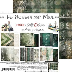 Craft O'Clock - The november man - Paper Pad - 6x6" Visa Payment Cheap Pice