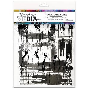 Dina Wakley Media - Transparencies  - Figures - set 2 Footlocker Finishline Cheap Pice