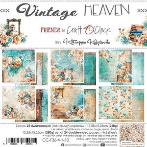 Craft O'Clock - Vintage Heaven - Paper Pad - 6x6" Sale Footlocker