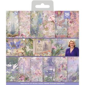 Crafters Compagnion - Sara Signature - Once upon a time - Paper Pad  6" x 6" How Much Online