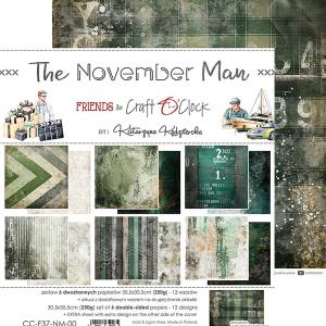 Craft O'Clock - The november man - Paper Pack -  12 x 12" Wholesale Pice Cheap Online