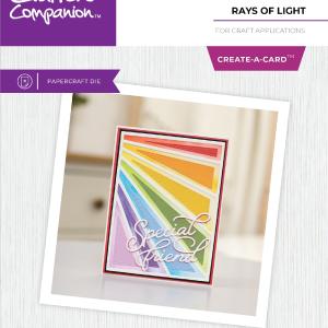 Crafters Companion - Dies -   Rays of light Cheap Original