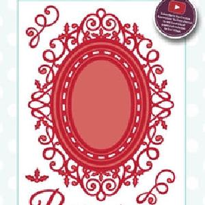 Creative Expressions - Ornate Holly Frame Peace Dies Cheap Sale Discounts