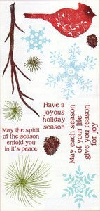 Darcie: Flourish Cardinal Clear Stamps Manchester For Sale