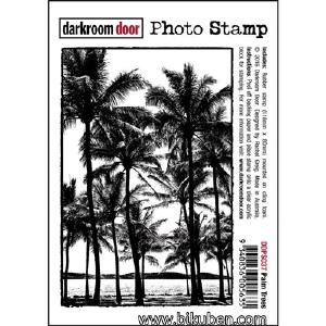 Darkroom  - Palm Trees - Cling Stamp Cheap Sale Latest Collections