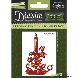 Die'sire - Cutting Die - Christmas Candle Free Shipping Very Cheap