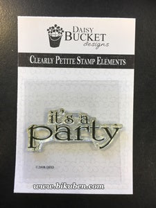Daisy Bucket - Clear Stamp - It's a Party Recommend Cheap Online