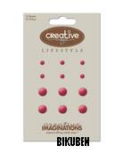 Creative Imaginations: Red glitter brads Sale Classic