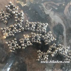 Darice - Jewelry Design - Rondell - Cast Beads Spacer- Antique Silver - 4mm Buy Cheap Shop