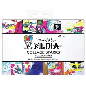 Dina Wakley Media - Collage Sparks - Collection 2 Buy Cheap Excellent
