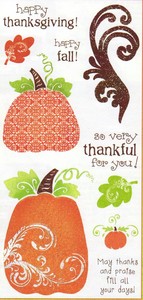 Darcie: Flourish Pumpkin Clear Stamp Set Big Sale Cheap Online