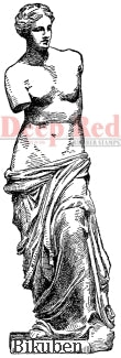 Deep Red Stamps - Venus De Milo - Cling Stamp Discount Codes Really Cheap
