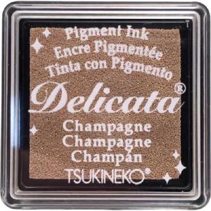 Delicata - Small Ink - Champagne Gold  Shimmer Choice Cheap Pice