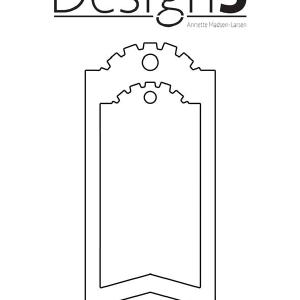 Design5 - Dies - Long gear tag Cheap Sale Amazing Pice
