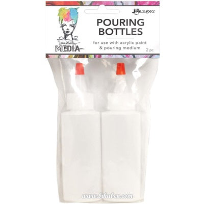 Dina Wakley - Pouring Bottles - 2 pc set Discount Low Shipping Fee