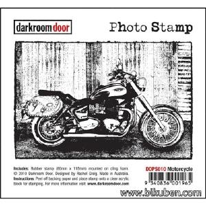 Darkroom  - Motorcycle - Cling Stamp Cheap Low Cost