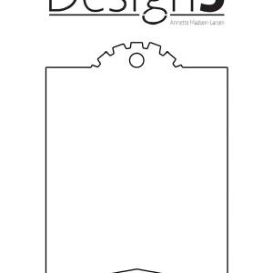 Design5 - Dies - Big gear tag Cheap Sale Amazing Pice