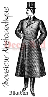 Deep Red Stamps - Victorian Gentleman - Cling Stamp Visit New Cheap Pice