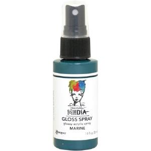 Dina Wakley Media - Gloss Spray - Marine Cheap Countdown Package