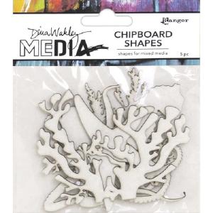 Dina Wakley Media - Chipboard Shapes - Ocean Buy Cheap Shop