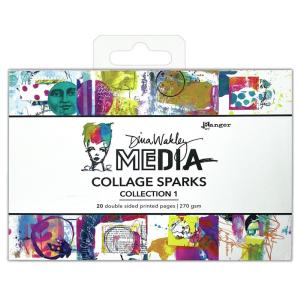 Dina Wakley Media - Collage Sparks - Collection 1 Sale New Styles