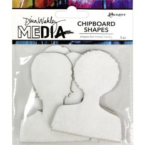 Dina Wakley Media - Chipboard Shapes - Passport Cheap Sale 2025