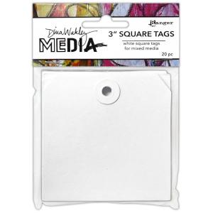 Dina Wakley Media - 3" Square Tags Outlet Affordable