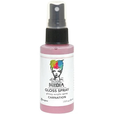 Dina Wakley Media - Gloss Spray - Carnation Cheap Sale Manchester