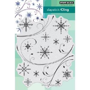 Penny Black - Slapstick Stamp - Snowflake Medley Clearance Manchester Great Sale