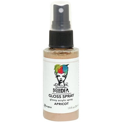 Dina Wakley Media - Gloss Spray - Apricot Outlet Best Place