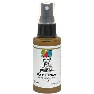 Dina Wakley Media - Gloss Spray - Gilt Buy Cheap Recommend