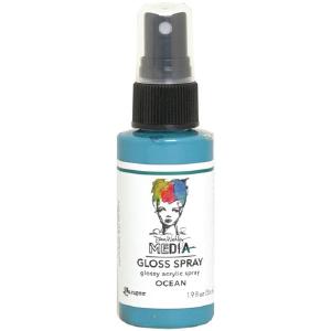 Dina Wakley Media - Gloss Spray - Ocean Cheapest Pice