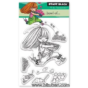 Penny Black - T for Transparent - Mini Clear Stamp - Bowl of.. Cheap Sale Explore