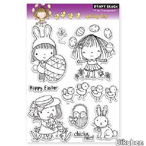 Penny Black - Spring Day - Clearstamp Discount Ebay