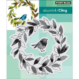 Penny Black - Slapstick Stamp - Tweet Wreath Buy Cheap Outlet Locations