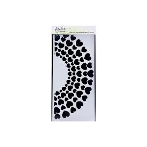 Picket Fence - Stencil - Slim Line - Rainbow of Hearts Outlet Shop