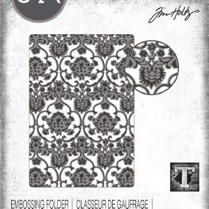 Tim Holtz - Embossing Folder - 3D - Multi-level Tapestry Sale Reliable