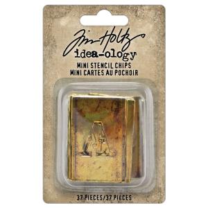 Tim Holtz - Idea-Ology - Stencil Chips Mini Outlet Store Locations