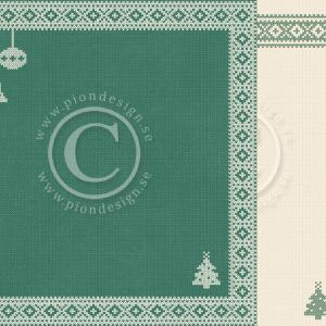 Pion Design - Home for Christmas - Knitting joy  - 12 x 12" Outlet Top Quality