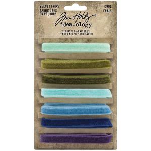 Tim Holtz - Ideaology -  Velvet Trims - Cool Clearance Best Place