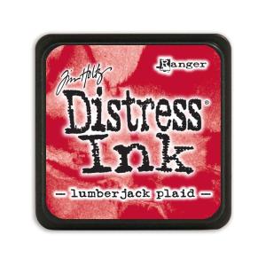 Tim Holtz - Mini Distress Ink Pute - Lumberjack Plaid Clearance 2025 New