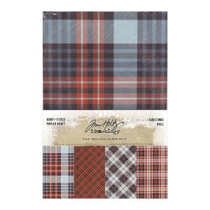 Tim Holtz - Idea-ology - Christmas 2024 - Kraft-Stock - Sparkle Blends - 6 x 9" Free Shipping Official
