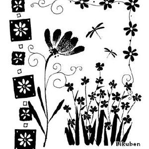 Penny Black - Wood Mounted Stamp - An Afternoon Shop For