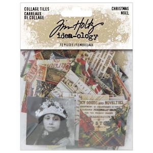 Tim Holtz - Idea-Ology - Christmas 2022 - Collage Tiles Official Site Cheap Online