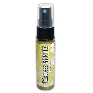 Tim Holtz - Distress Spritz - Crushed Olive -  1oz Cheap Sale 2025 New