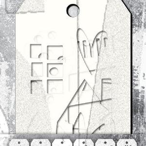 Tim Holtz - Element Stencil - Festive Art Outlet Best Seller