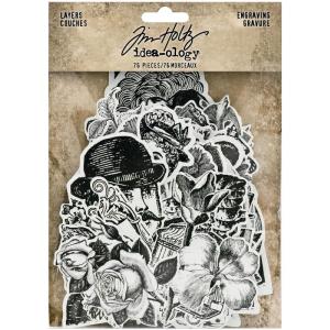 Tim Holtz - Ideaology - Layers - Engraving Cheap Sale Manchester