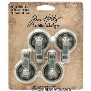 Tim Holtz - Ideaology - Mini Pulley Wheels Cheap Sale Low Pice Fee Shipping